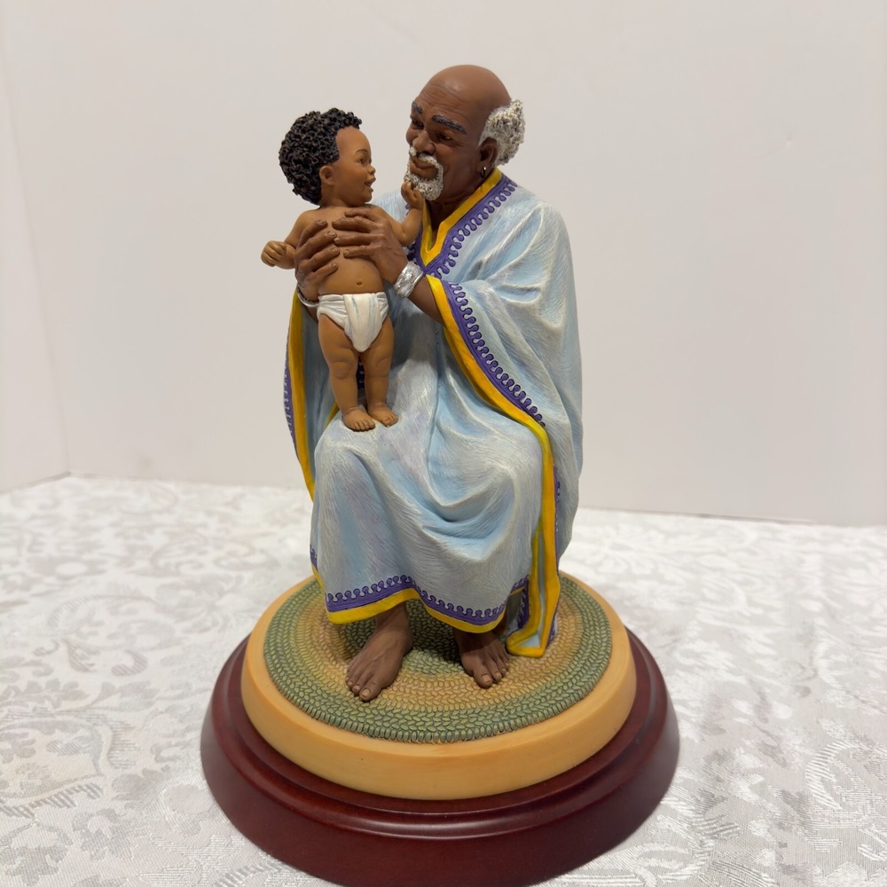 Grandpas Favorite Thomas Blackshear Ebony Vision Figurine African American Baby
